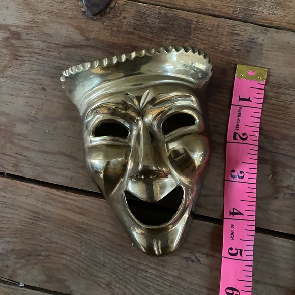 Wall Decor 5 Brass Theater Masks Poshmark